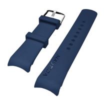 Pulseira Borracha Compativel com Nautica 22mm Azul Completa com Fivela Pulseira Borracha Compativel com Nautica 22mm Azul Completa com Fivela