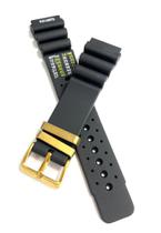 Pulseira Borracha Compatível Para Marca Citizen Série Ouro.LC33 Pulseira Borracha Compatível Para Marca Citizen Série Ouro.LC33