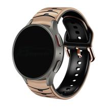 Pulseira Borracha Curve compativel com Samsung Galaxy Watch 5 Pro - Galaxy Watch 4 Classic - Galaxy Watch 5 - Galaxy Watch 4