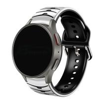 Pulseira Borracha Curve compativel com Samsung Galaxy Watch 5 Pro - Galaxy Watch 4 Classic - Galaxy Watch 5 - Galaxy Watch 4