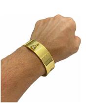 Pulseira Bracelete Banhada a ouro18k