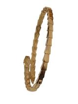 Pulseira bracelete cobra ouro 18k amarelo.Rosangela lima joias