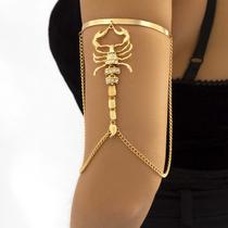 Pulseira Bracelete de Braço Prateada Festas Luxo Noiva Pulseira Bracelete de Braço Prateada Festas Luxo Noiva