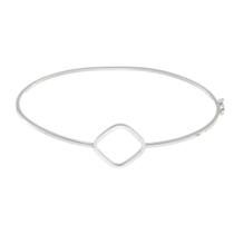 Pulseira Bracelete De Prata 925 Losango legitima feminina