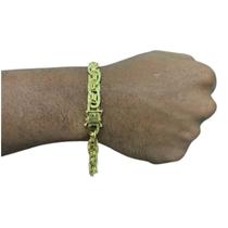 Pulseira bracelete estilosa de moeda velha 10 mm Pulseira bracelete estilosa de moeda velha 10 mm