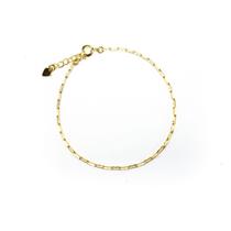 Pulseira Bracelete Feminino Semi Joia Banhado a Ouro