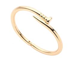 Pulseira Bracelete Forma de prego Unissex Pulseira Bracelete Forma de prego Unissex