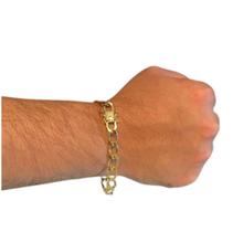 Pulseira Bracelete Laminada Long Estilosa e moderna