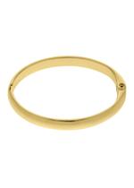 Pulseira Bracelete Liso Dourado 6,8 cm Pulseira Bracelete Liso Dourado 6,8 cm