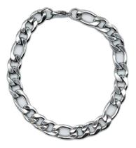 Pulseira Bracelete Masculina Aço Inox Prata 3x1