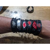 Pulseira Bracelete NARUTO - Material Sintetico