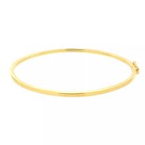 Pulseira Bracelete Ouro 8k/750 4mm - 16cm fio quadrado