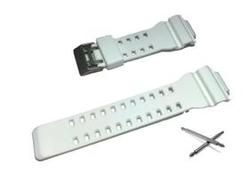 Pulseira Branca Relógio G-shock Ga-700 + Pinos