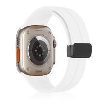 Pulseira Branco Magnética 38/40/41mm Com Imã Fecho Preto Compatível Applee Waatch Serie 3 4 5 6 7 8 Pulseira Branco Magnética 38/40/41mm Com Imã Fecho Preto Compatível Applee Waatch Serie 3 4 5 6 7 8