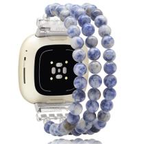 Pulseira C&L e acessórios compatíveis com Fitbit Versa 3/4/Sense