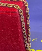 Pulseira Cadeada Ouro 18 Kilastes 4.60 Gamas 22 Cm 4 mm