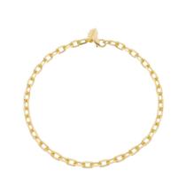 Pulseira Cadeado Banhada A Ouro 18K