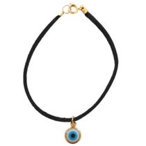 Pulseira camurça com Olho Grego Branco 8,5 mm - Sunshine Cristais Pulseira camurça com Olho Grego Branco 8,5 mm - Sunshine Cristais