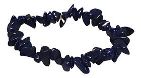 Pulseira Cascalho Pedra Estrela Elástica Pedra Natural