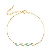 Pulseira Charm De Coração Oco Em Cristal De Zirconia De Aço Inoxidável Elegante Para Mulheres, Pulseira Charm De Coração Oco Em Cristal De Zirconia De Aço Inoxidável Elegante Para Mulheres,