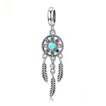 Pulseira Charm Eternalll em prata esterlina 925 Dream Catcher Pulseira Charm Eternalll em prata esterlina 925 Dream Catcher