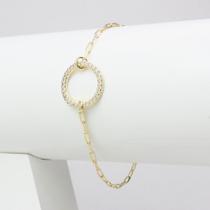 Pulseira Círculo Cravejado - e Pulseira Círculo Cravejado - e
