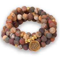 Pulseira/colar Mala Bead Strand SJUENSXH 108 Beads