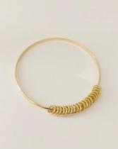 Pulseira Com Argolinhas Banho de Ouro 18k Pulseira Com Argolinhas Banho de Ouro 18k