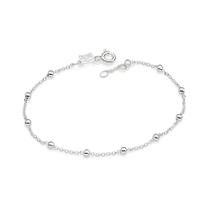 Pulseira com bola de prata maciça 925 850080 Rommanel Cor:PrataDiametro:18