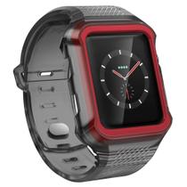 Pulseira com bumper para relógio 42mm Rumble band X-Doria Luxo Pulseira com bumper para relógio 42mm Rumble band X-Doria Luxo