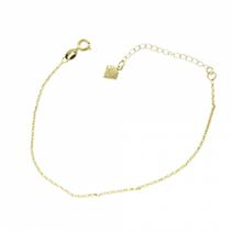 Pulseira Com Corrente Veneziana PRI Style Folheada A Ouro 18K Antialérgica PPRI648