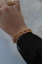 Pulseira com design de elo