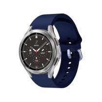 Pulseira Com Fecho Curvo Silicone Exclusiva Para Watch4 42mm