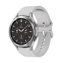 Pulseira Com Fecho Curvo Silicone Exclusiva Para Watch4 42mm