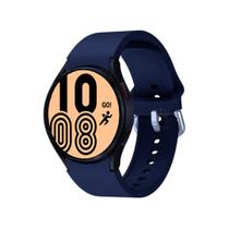 Pulseira Com Fecho Curvo Silicone Exclusiva Para Watch4 44mm