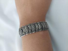 Pulseira com Marcassitas de Prata
