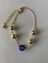 Pulseira com olho grego