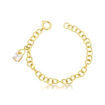 Pulseira com pingente de cadeado Pulseira com pingente de cadeado