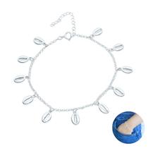 Pulseira Com Pingentes Conchas Em Prata 925 Pulseira Com Pingentes Conchas Em Prata 925