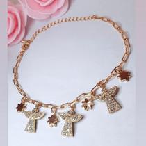 pulseira com pingentes