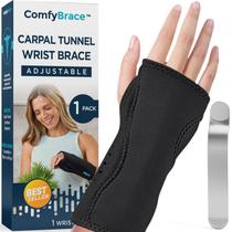 Pulseira ComfyBrace Carpal Tunnel com tala e almofada de palma