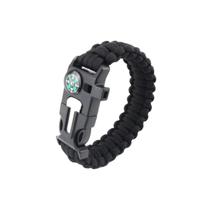 Pulseira Compass Paracord Treking Survival 5 em 1 BJ4