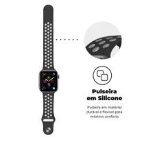 Pulseira Compatível com Apple Watch 38 / 40 / 41MM - Armor Running - Preto - Gshield Pulseira Compatível com Apple Watch 38 / 40 / 41MM - Armor Running - Preto - Gshield