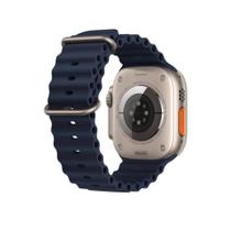 Pulseira Compatível Com Apple Watch 42/44/45/49mm Meia Noite Jinya