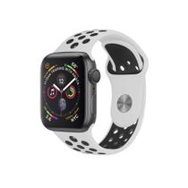 Pulseira Compatível com Apple Watch 42 / 44 / 45MM Armor Running - Branco e Preto - Gshield Pulseira Compatível com Apple Watch 42 / 44 / 45MM Armor Running - Branco e Preto - Gshield