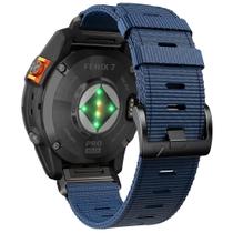 Pulseira Compatível Garmin Fenix 7 6 5 Plus Nylon 22mm C/NF
