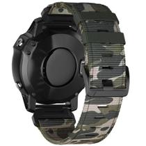 Pulseira Compatível Garmin Fenix 7 6 5 Plus Nylon 22mm C/NF