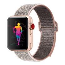 Pulseira Compatível para Nylon Loop para Applee Wattch 40mm e 38mm -rosa Pulseira Compatível para Nylon Loop para Applee Wattch 40mm e 38mm -rosa