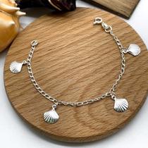 Pulseira Conchas do Mar - Prata 925