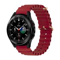 Pulseira Confortável Ondulada Para Para Galaxy Watch4 46Mm